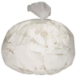 Ability One - Trash Bags & Liners; Type: Household/Office ; Capacity (Gal.): 7 ; Thickness (Micron): 6 ; Material: Polyethylene ; Drawstring: No ; Recycled Content: No - Exact Tool & Supply