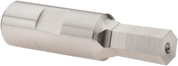 Hassay-Savage - 5mm Hexagon Rotary Broach - 5/16" Depth of Cut, 0.315" Shank - Exact Tool & Supply