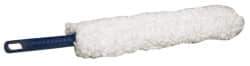 Ability One - Dusting Cloth Microfiber Wipes - 17" x 3-1/2" Sheet Size, White - Exact Tool & Supply