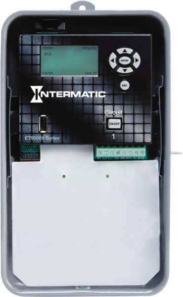 Intermatic - 365 Day Astronomical Outdoor Digital Electronic Timer Switch - 4,000 On/Off, 120/208/240/277 VAC, 50/60 Hz, - Exact Tool & Supply