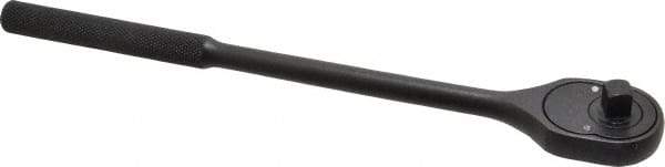 Proto - 3/8" Drive Pear Head Ratchet - Black Oxide Finish, 11" OAL, 24 Gear Teeth - Exact Tool & Supply