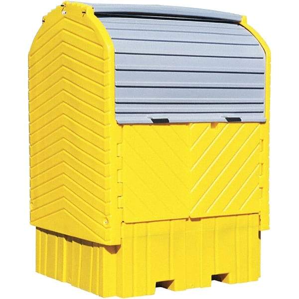 UltraTech - IBC Storage Lockers Type: Tote Sump w/Hard Top Number of Totes: 1 - Exact Tool & Supply