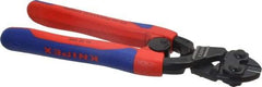 Knipex - 8" OAL, Bolt Cutter - 18mm Jaw Length x 33mm Jaw Width, Standard Head, Ergo Dual Component Handle - Exact Tool & Supply