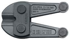 Knipex - Replacement Plier Cutter Head - For Use with 71 72 760 Bolt Cutter - Exact Tool & Supply