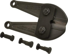 Knipex - Replacement Plier Cutter Head - For Use with 71 72 910 Bolt Cutter - Exact Tool & Supply