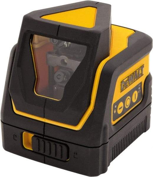 DeWALT - 2 Beam 165' Max Range Line Laser Level - Red Beam, 3/32" Accuracy, Battery Included - Exact Tool & Supply