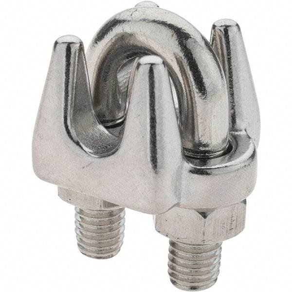 Value Collection - 5/16" Wire Rope Clips - Stainless Steel - Exact Tool & Supply