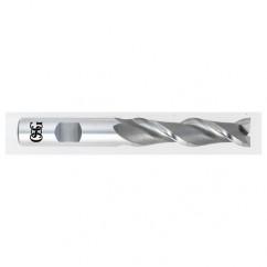 1 Dia. x 6-1/2 Overall Length 2-Flute Square End HSS-CO SE End Mill-Round Shank-Center Cutting-Uncoated - Exact Tool & Supply