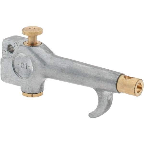 Value Collection - 30 Max psi Standard Safety Push Button Blow Gun - 1/4 NPT Inlet, Aluminum - Exact Tool & Supply