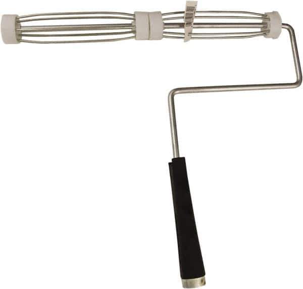 Wooster Brush - 14" Wide x 14" Long Roller Frame - Metal Frame, Plastic Handle - Exact Tool & Supply