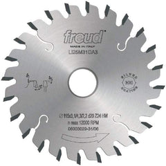 Freud - 200mm Diam, 45mm Arbor Hole Diam, 36 Tooth Wet & Dry Cut Saw Blade - Carbide-Tipped, Standard Round Arbor - Exact Tool & Supply