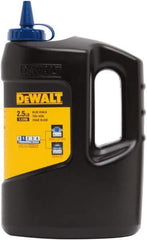 DeWALT - 25 Lb Container Chalk Refill - Blue - Exact Tool & Supply