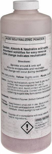 Brady SPC Sorbents - 2 Lb Bottle Polymer Granular Sorbent - Chemical Neutralizer & Absorbent - Exact Tool & Supply