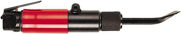 Chicago Pneumatic - 3,000 BPM, 1.4 Inch Long Stroke, Pneumatic Chipping Hammer - 5.5 CFM Air Consumption, 1/4 NPT Inlet - Exact Tool & Supply