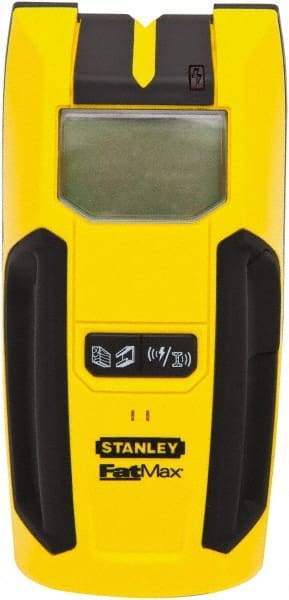 Stanley - 1-1/2" Deep Scan Stud Finder - 9V Battery, Wood, Metal - Exact Tool & Supply