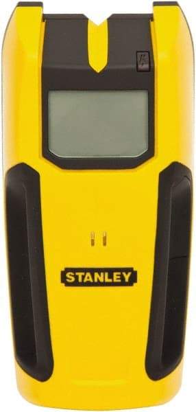 Stanley - 3/4" Deep Scan Stud Finder - 9V Battery, Wood, Metal - Exact Tool & Supply