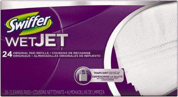 Swiffer - Refill Cloth - White Pad, Cloth - Exact Tool & Supply