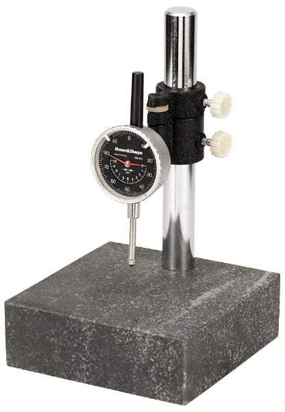 TESA Brown & Sharpe - Indicator and Base Kit - Include Black Face Indicator, Stand - Exact Tool & Supply