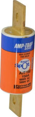 Ferraz Shawmut - 500 VDC, 600 VAC, 150 Amp, Time Delay General Purpose Fuse - Clip Mount, 5-3/4" OAL, 100 at DC, 200 at AC, 300 (Self-Certified) kA Rating, 1-5/8" Diam - Exact Tool & Supply