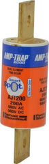 Ferraz Shawmut - 500 VDC, 600 VAC, 200 Amp, Time Delay General Purpose Fuse - Clip Mount, 5-3/4" OAL, 100 at DC, 200 at AC, 300 (Self-Certified) kA Rating, 1-5/8" Diam - Exact Tool & Supply