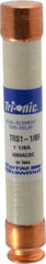 Ferraz Shawmut - 600 VAC/VDC, 1.13 Amp, Time Delay General Purpose Fuse - Clip Mount, 127mm OAL, 20 at DC, 200 at AC kA Rating, 13/16" Diam - Exact Tool & Supply