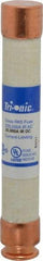Ferraz Shawmut - 600 VAC/VDC, 2 Amp, Time Delay General Purpose Fuse - Clip Mount, 127mm OAL, 20 at DC, 200 at AC kA Rating, 13/16" Diam - Exact Tool & Supply