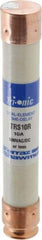 Ferraz Shawmut - 600 VAC/VDC, 10 Amp, Time Delay General Purpose Fuse - Clip Mount, 127mm OAL, 20 at DC, 200 at AC kA Rating, 13/16" Diam - Exact Tool & Supply