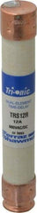 Ferraz Shawmut - 600 VAC/VDC, 12 Amp, Time Delay General Purpose Fuse - Clip Mount, 127mm OAL, 20 at DC, 200 at AC kA Rating, 13/16" Diam - Exact Tool & Supply