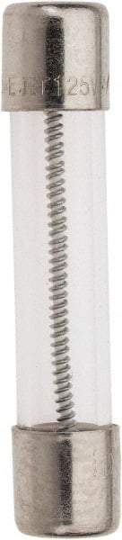 Ferraz Shawmut - 250 VAC, 3.2 Amp, Time Delay Miniature Glass Fuse - Clip Mount, 1-1/4" OAL, 1/4" Diam - Exact Tool & Supply