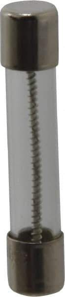 Ferraz Shawmut - 250 VAC, 6 Amp, Time Delay Miniature Glass Fuse - Clip Mount, 1-1/4" OAL, 1/4" Diam - Exact Tool & Supply