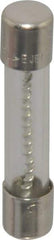 Ferraz Shawmut - 250 VAC, 8 Amp, Time Delay Miniature Glass Fuse - Clip Mount, 1-1/4" OAL, 1/4" Diam - Exact Tool & Supply