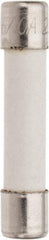 Ferraz Shawmut - 250 VAC, 0.6 Amp, Time Delay Miniature Ceramic Fuse - Clip Mount, 1-1/4" OAL, 1/4" Diam - Exact Tool & Supply