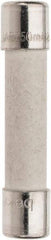 Ferraz Shawmut - 250 VAC, 0.75 Amp, Fast-Acting Miniature Ceramic Fuse - Clip Mount, 1-1/4" OAL, 1/4" Diam - Exact Tool & Supply