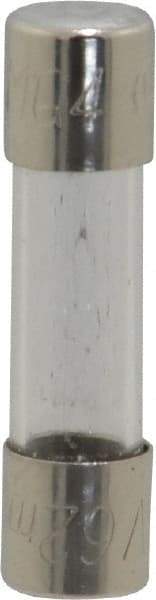 Ferraz Shawmut - 250 VAC, 0.06 Amp, Fast-Acting Miniature Glass Fuse - Clip Mount, 20mm OAL, 5mm Diam - Exact Tool & Supply