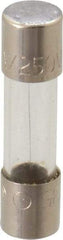 Ferraz Shawmut - 250 VAC, 0.4 Amp, Fast-Acting Miniature Glass Fuse - Clip Mount, 20mm OAL, 5mm Diam - Exact Tool & Supply