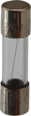 Ferraz Shawmut - 250 VAC, 0.8 Amp, Fast-Acting Miniature Glass Fuse - Clip Mount, 20mm OAL, 5mm Diam - Exact Tool & Supply