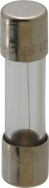 Ferraz Shawmut - 250 VAC, 1.25 Amp, Fast-Acting Miniature Glass Fuse - Clip Mount, 20mm OAL, 5mm Diam - Exact Tool & Supply