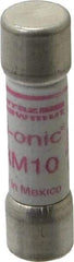 Ferraz Shawmut - 250 VAC, 10 Amp, Time Delay General Purpose Fuse - Clip Mount, 1-1/2" OAL, 10 at AC kA Rating, 13/32" Diam - Exact Tool & Supply