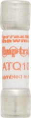 Ferraz Shawmut - 500 VAC, 10 Amp, Time Delay General Purpose Fuse - Clip Mount, 1-1/2" OAL, 10 at AC kA Rating, 13/32" Diam - Exact Tool & Supply