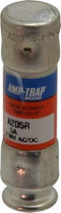 Ferraz Shawmut - 250 VAC/VDC, 5 Amp, Time Delay General Purpose Fuse - Clip Mount, 51mm OAL, 100 at DC, 200 at AC kA Rating, 9/16" Diam - Exact Tool & Supply