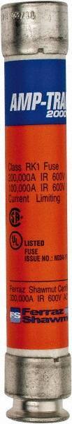 Ferraz Shawmut - 600 VAC/VDC, 1.4 Amp, Time Delay General Purpose Fuse - Clip Mount, 127mm OAL, 100 at DC, 200 at AC kA Rating, 13/16" Diam - Exact Tool & Supply