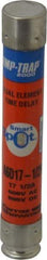 Ferraz Shawmut - 600 VAC/VDC, 17.5 Amp, Time Delay General Purpose Fuse - Clip Mount, 127mm OAL, 100 at DC, 200 at AC kA Rating, 13/16" Diam - Exact Tool & Supply