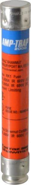Ferraz Shawmut - 600 VAC/VDC, 20 Amp, Time Delay General Purpose Fuse - Clip Mount, 127mm OAL, 100 at DC, 200 at AC kA Rating, 13/16" Diam - Exact Tool & Supply