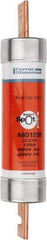 Ferraz Shawmut - 600 VAC/VDC, 125 Amp, Time Delay General Purpose Fuse - Clip Mount, 9-5/8" OAL, 100 at DC, 200 at AC kA Rating, 1-13/16" Diam - Exact Tool & Supply