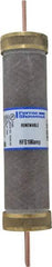 Ferraz Shawmut - 600 VAC, 100 Amp, Fast-Acting Renewable Fuse - Clip Mount, 7-7/8" OAL, 10 at AC kA Rating, 1-5/16" Diam - Exact Tool & Supply