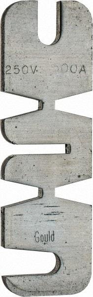 Ferraz Shawmut - 250 VAC, 500 Amp, Fast-Acting Renewable Fuse - Fuse Holder Mount, 10-3/8" OAL, 10 at AC kA Rating, 2-9/16" Diam - Exact Tool & Supply
