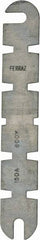 Ferraz Shawmut - 600 VAC, 150 Amp, Fast-Acting Renewable Fuse - Fuse Holder Mount, 9-5/8" OAL, 10 at AC kA Rating, 1-13/16" Diam - Exact Tool & Supply