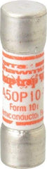 Ferraz Shawmut - 450 VDC, 500 VAC, 10 Amp, Fast-Acting Semiconductor/High Speed Fuse - Clip Mount, 50.8mm OAL, 100 at AC, 79 at DC kA Rating, 9/16" Diam - Exact Tool & Supply