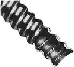 Made in USA - 2" Trade Size, 50' Long, Flexible Reduced Wall Flex Conduit - Aluminum, 2" ID - Exact Tool & Supply
