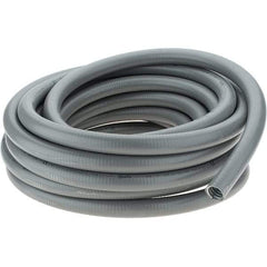 Made in USA - 1" Trade Size, 50' Long, Flexible Liquidtight Conduit - Steel - Exact Tool & Supply